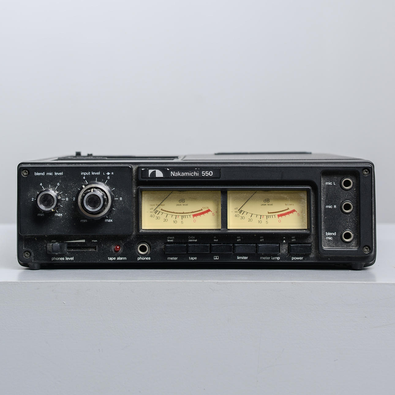 Bærbar kassetteafspiller, Nakamichi 550 Profesional.