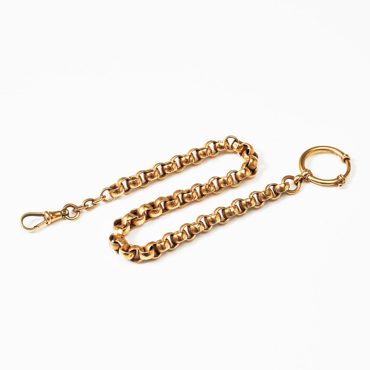 KELLOKETJU, 18 k kultaa.