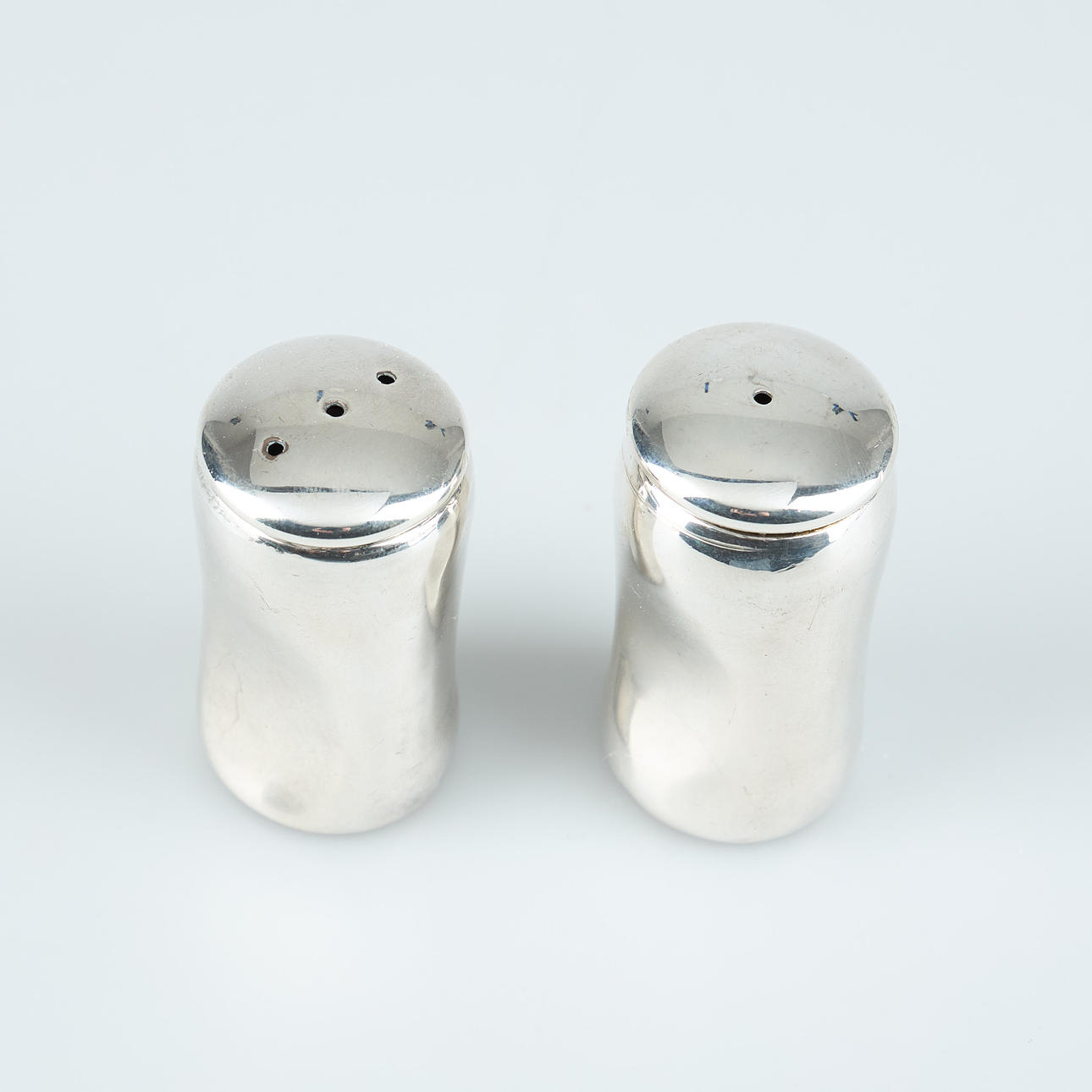 SALT- och PEPPARSTRÖARE, silver, Tiffany.