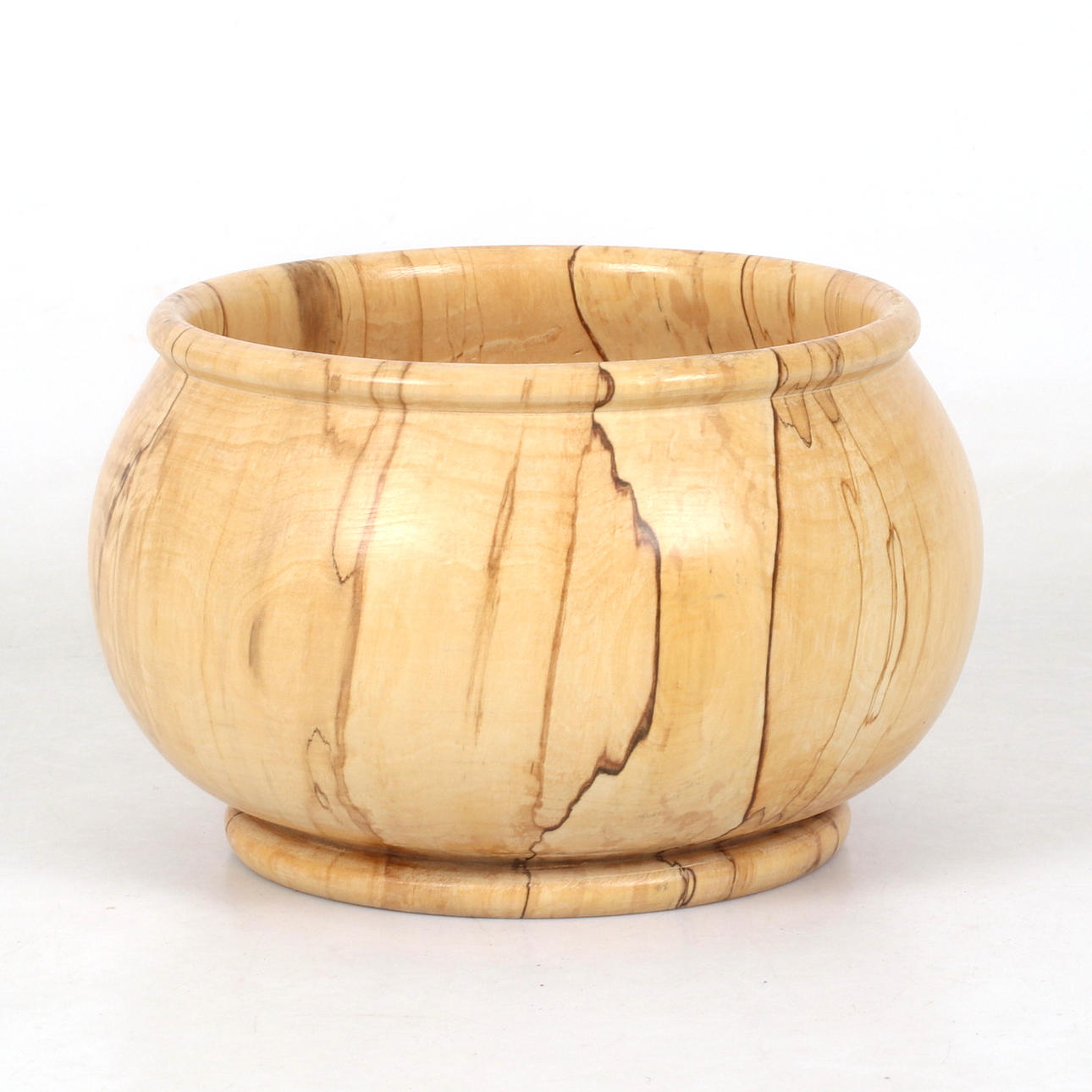 A bowl, masurbirch, signed and dated -90.