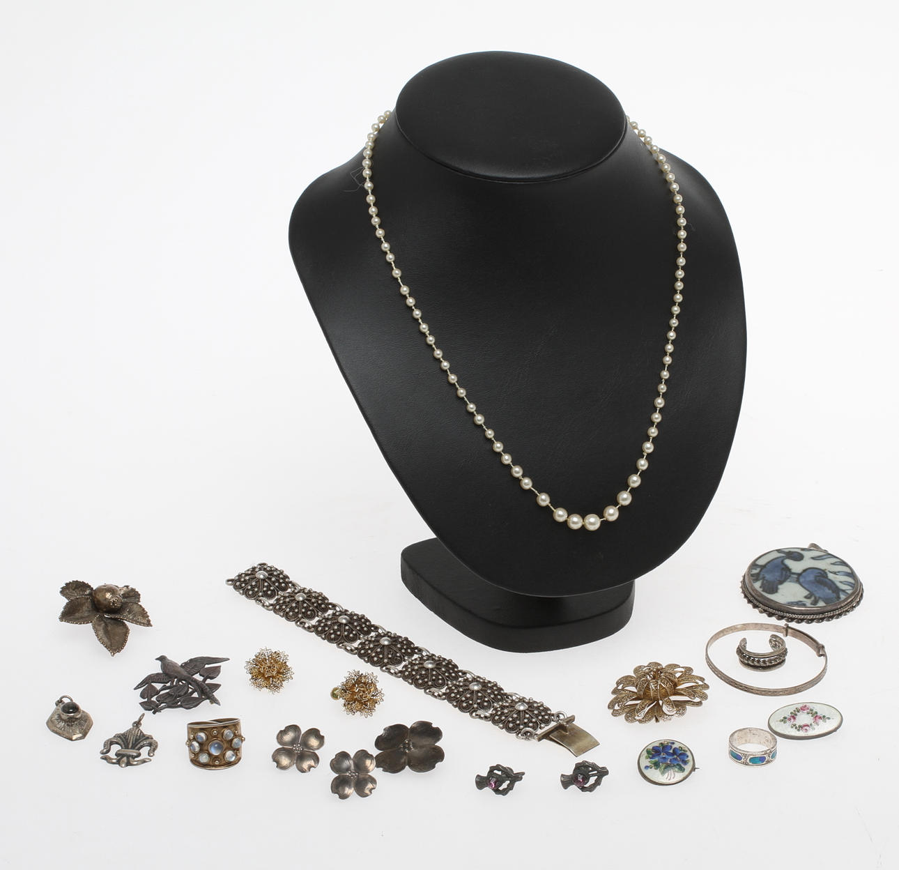 SMYCKEN, silver, 1900-tal.