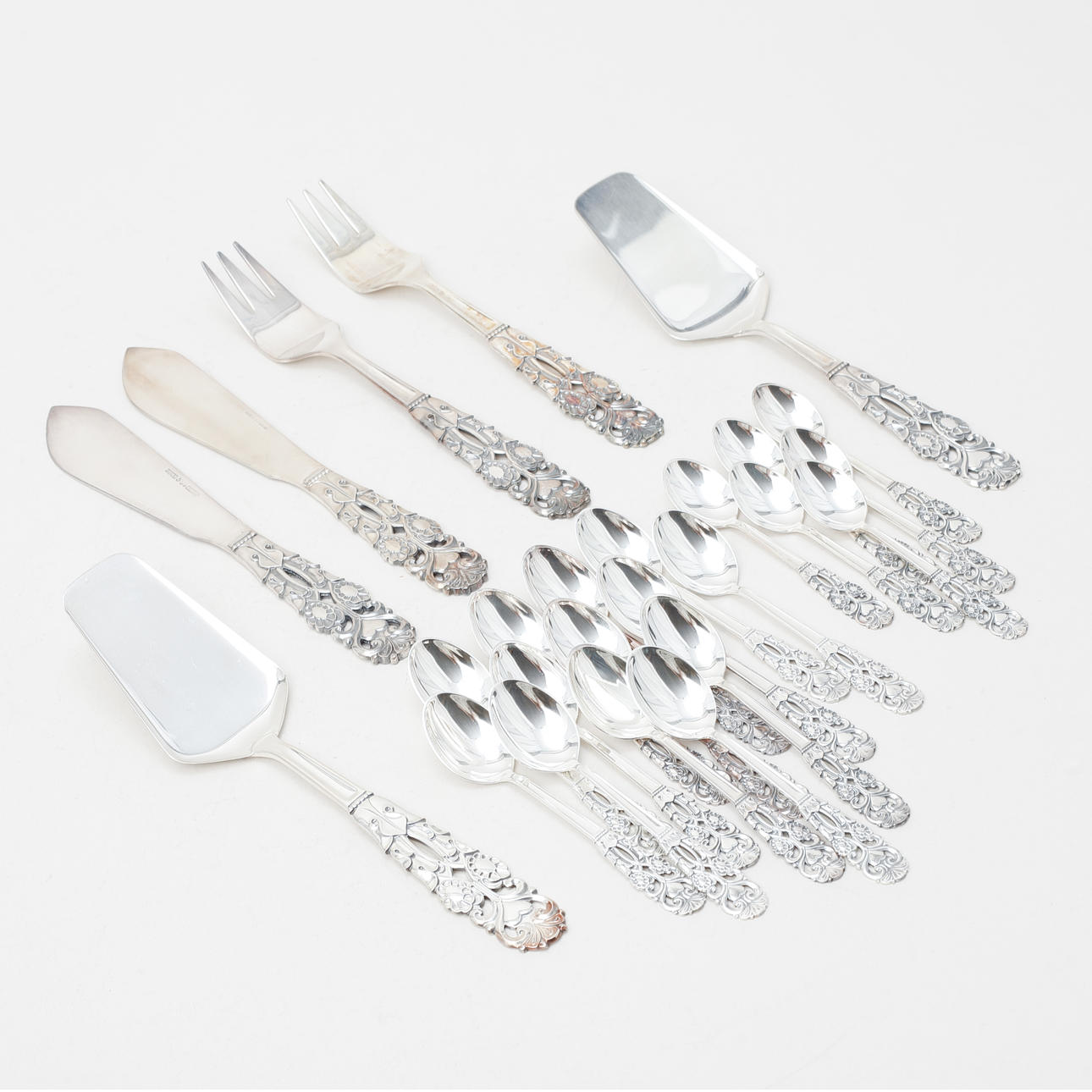BESTICK, 25 delar, silver, Ceson och GAB.