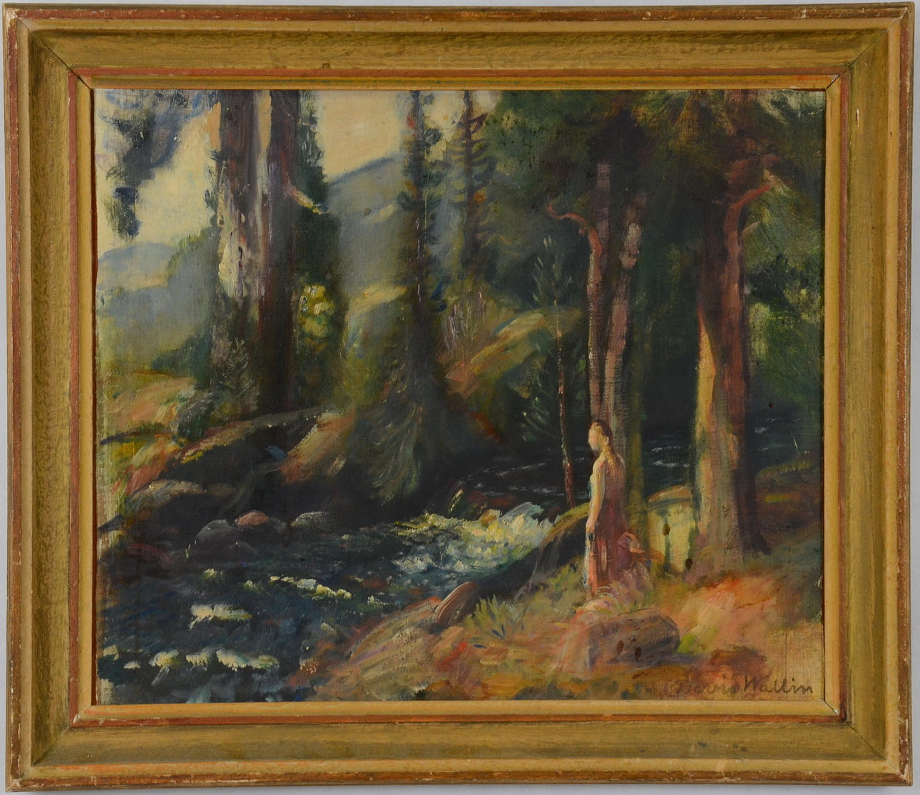 DAVID WALLIN. Olja på pannå.