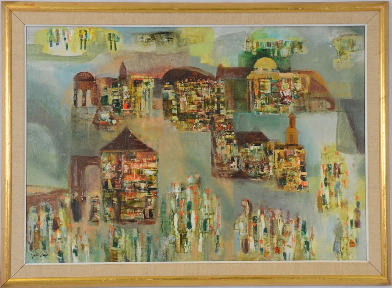 JACOBS GERDI. Olja på duk.