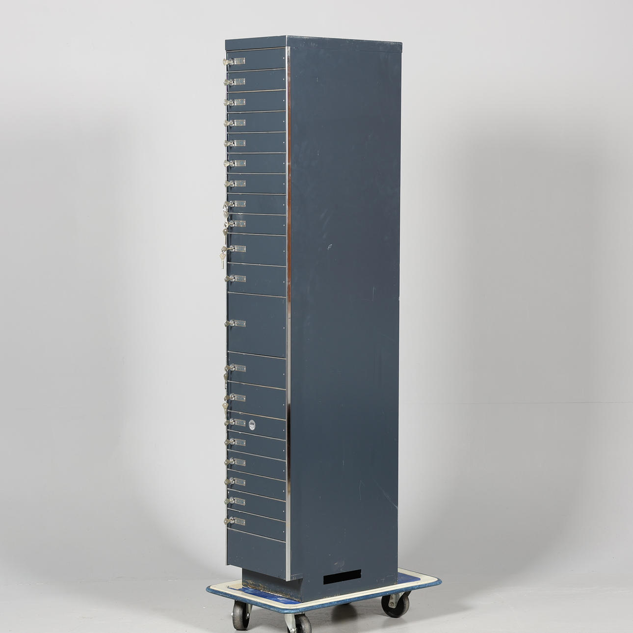 SAFE DEPOSIT BOX, metal.