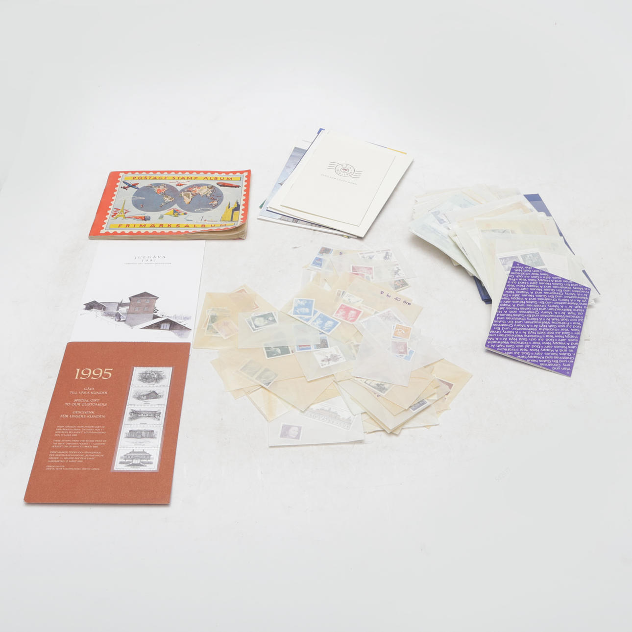 POSTIMERKIT, laatikossa, kaikkein posthealthy Sweden.