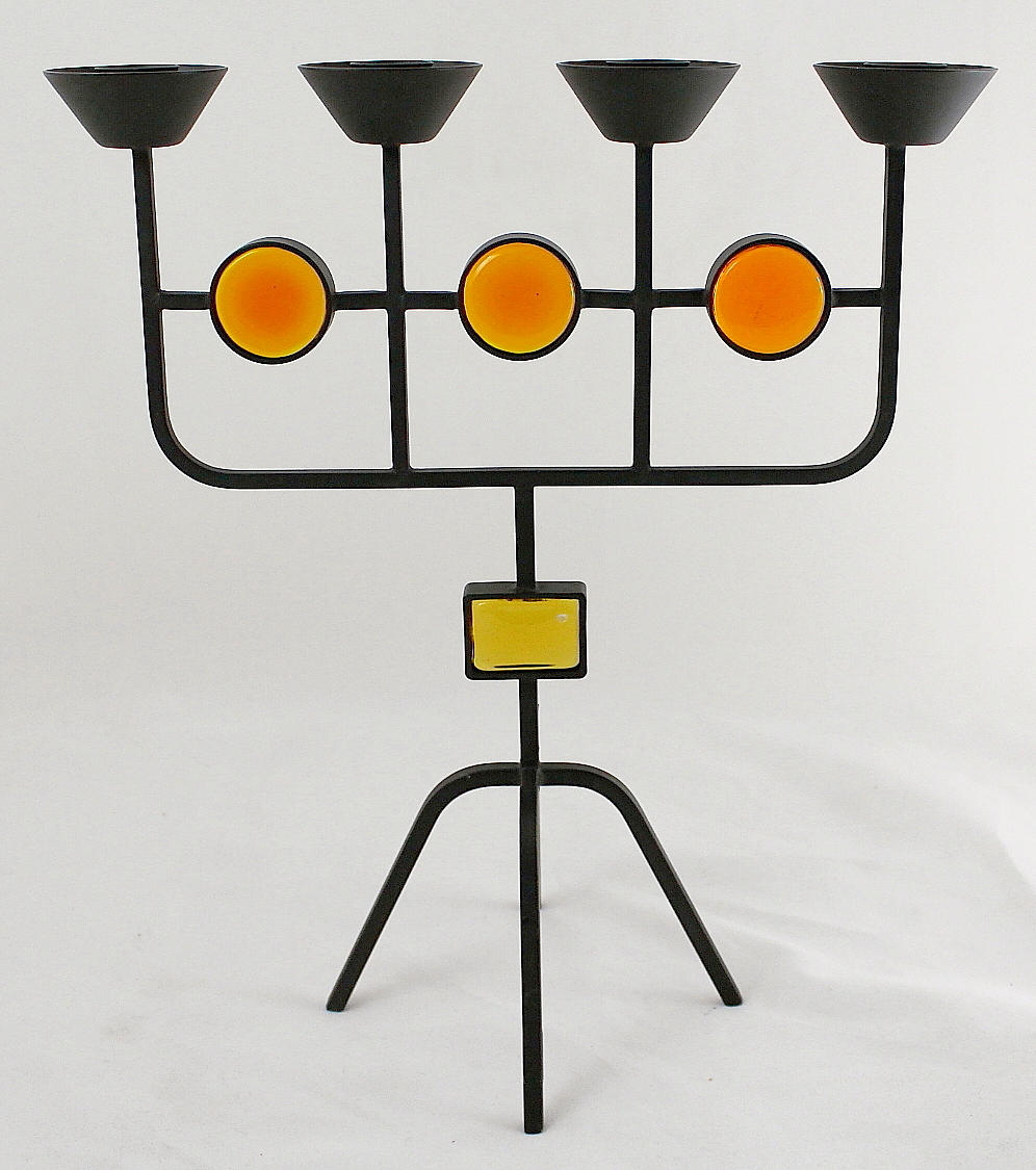 LJUSSTAKE, 4 armad, Gunnar Ander.