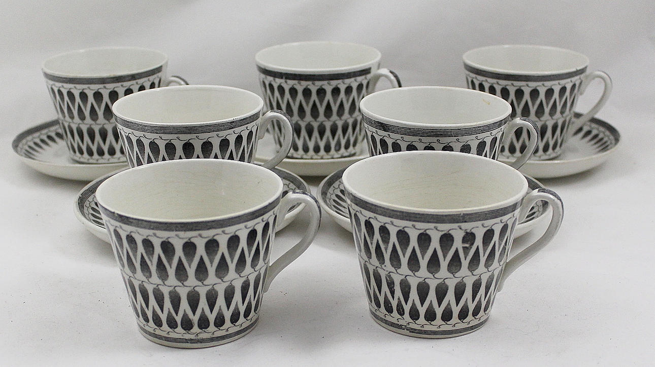 SERVISDELAR, porslin, 12 delar, "Lillemor", Artur Percy, Rörstrand.