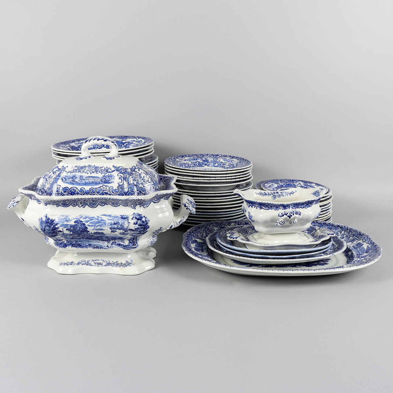 MADSERVICE Rörstrand Svenska Slott, 63 stk.