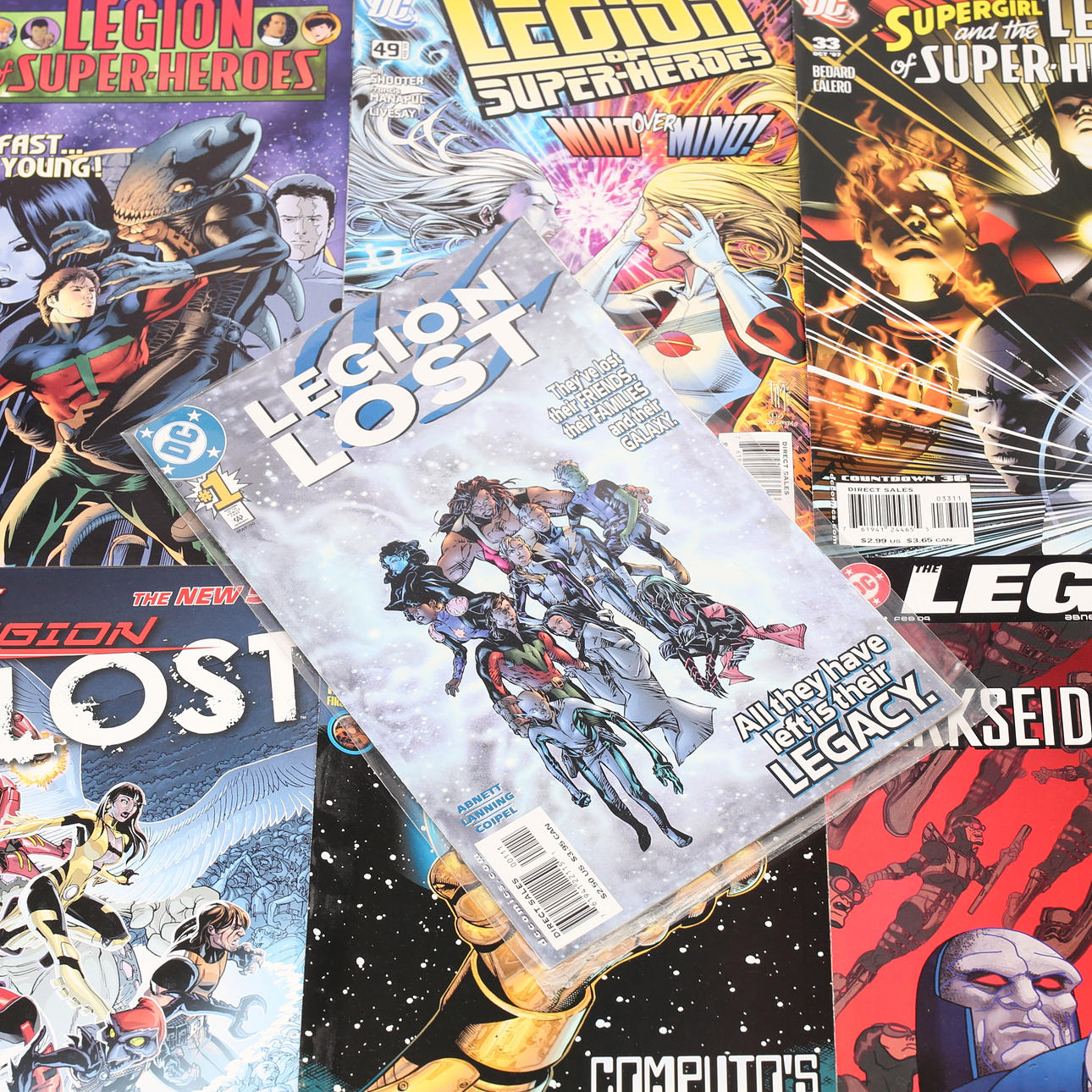 COMIC BOOKS, including The Legion, Legion Lost.