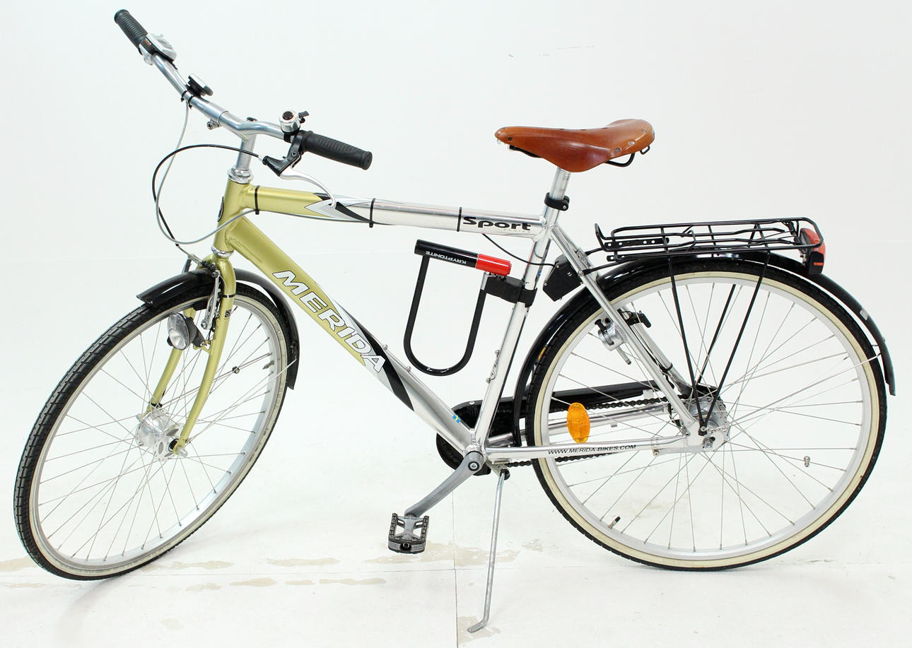 HERRCYKEL, Merida Sport, 28", 7005 alu, elektronisk automatväxel.