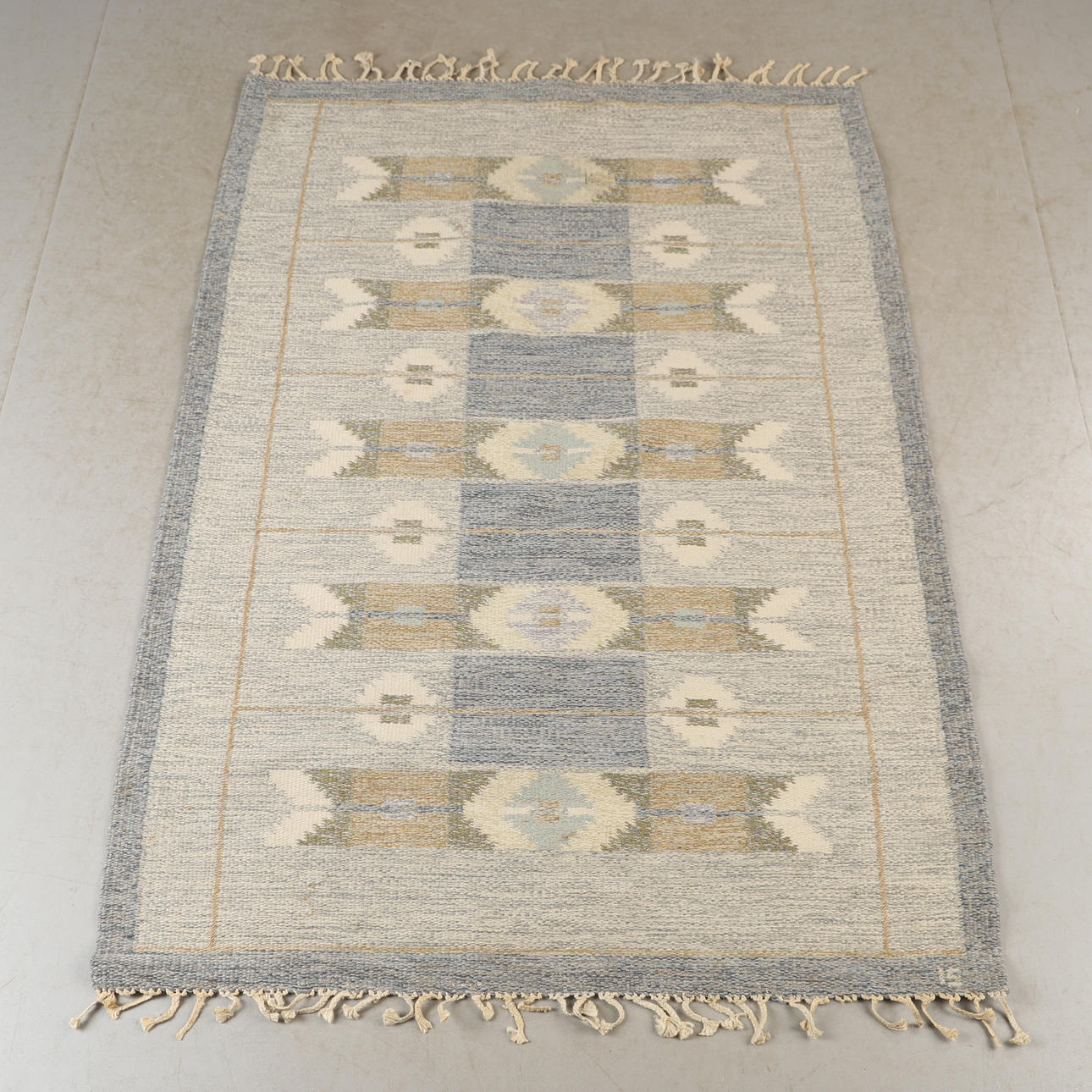 INGEGERD SILOW, Matta, röllakan, signerad IS.