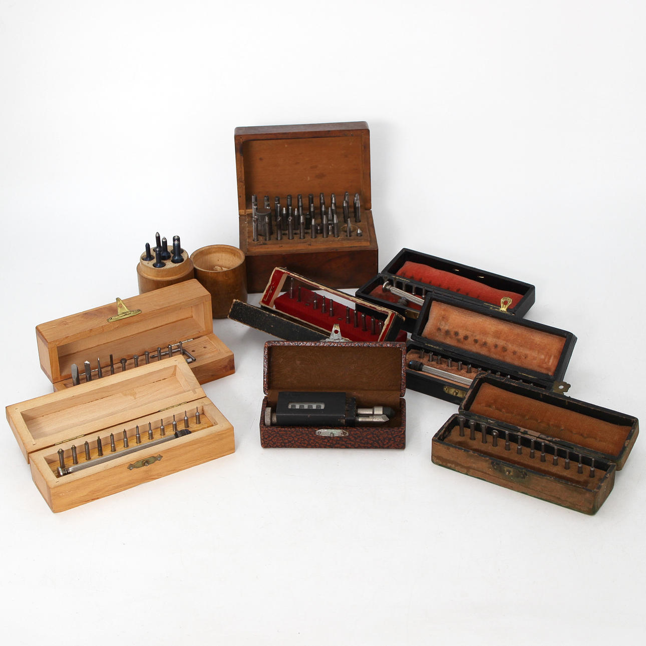 WATCHMAKER TOOLS. PRECISION TOOLS, CENTER PUNCHES, TACHOMETERS, ETC.