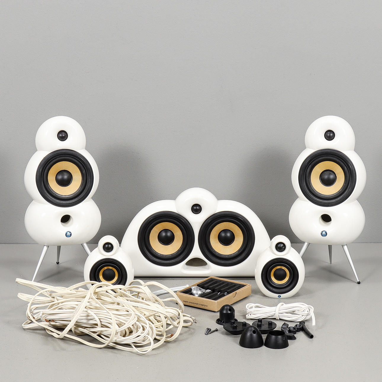SPEAKERS Scandyna 5 pcs, Minipod, Micropod and Cinepod. 2000s