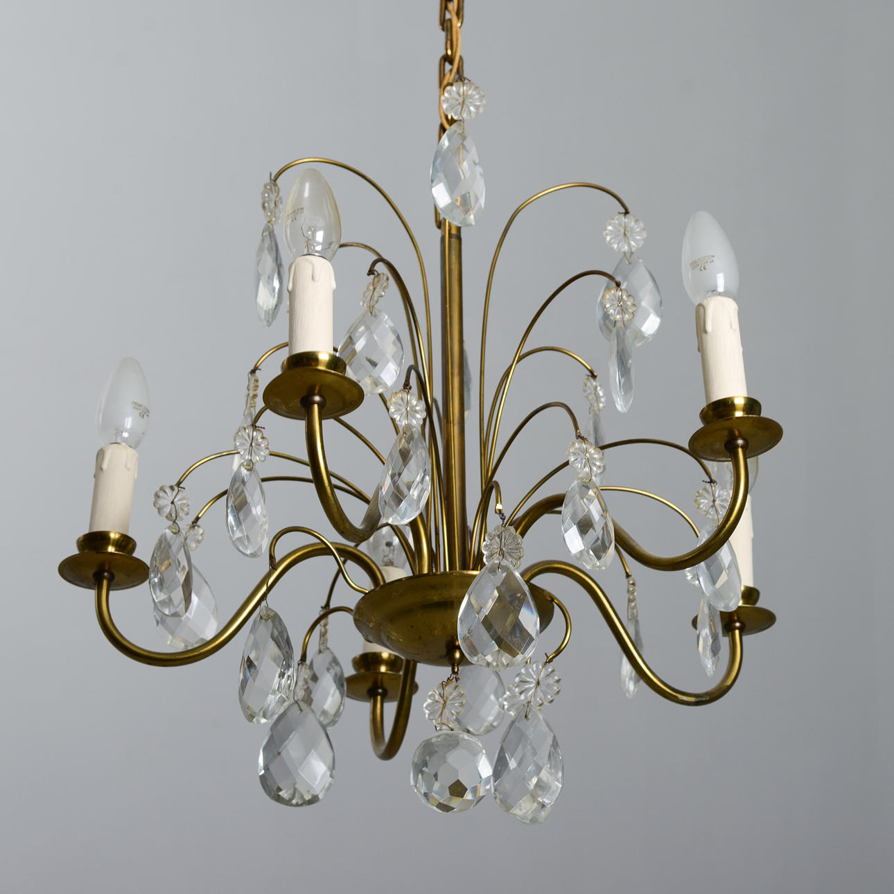A 20th century Rococo chandelier.