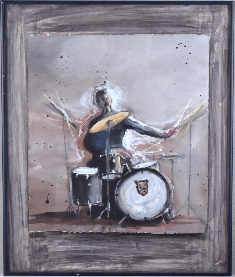 INGVAR ADAMSSON. Mixed media.