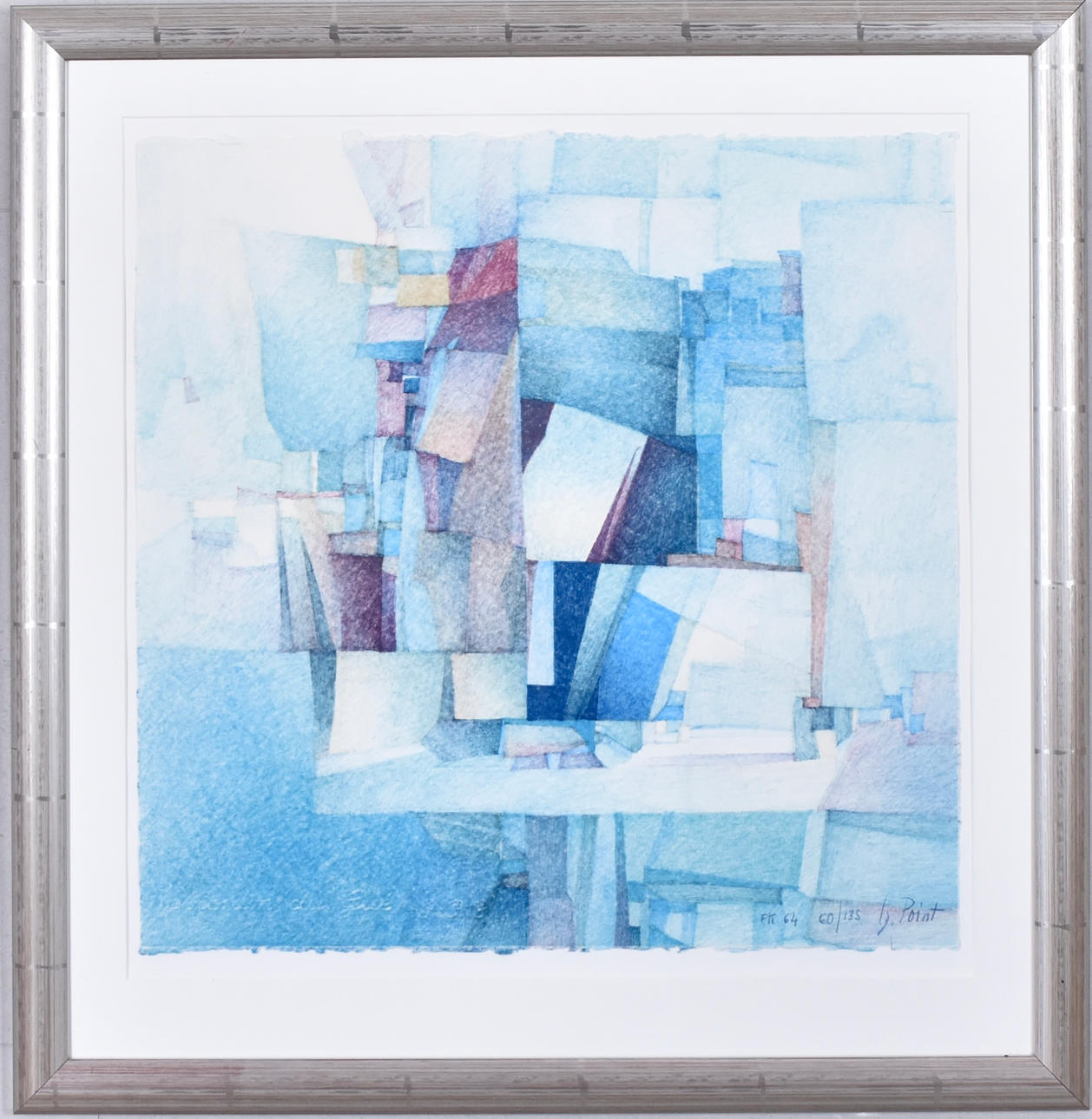 GEORGE POINT. Color lithography.