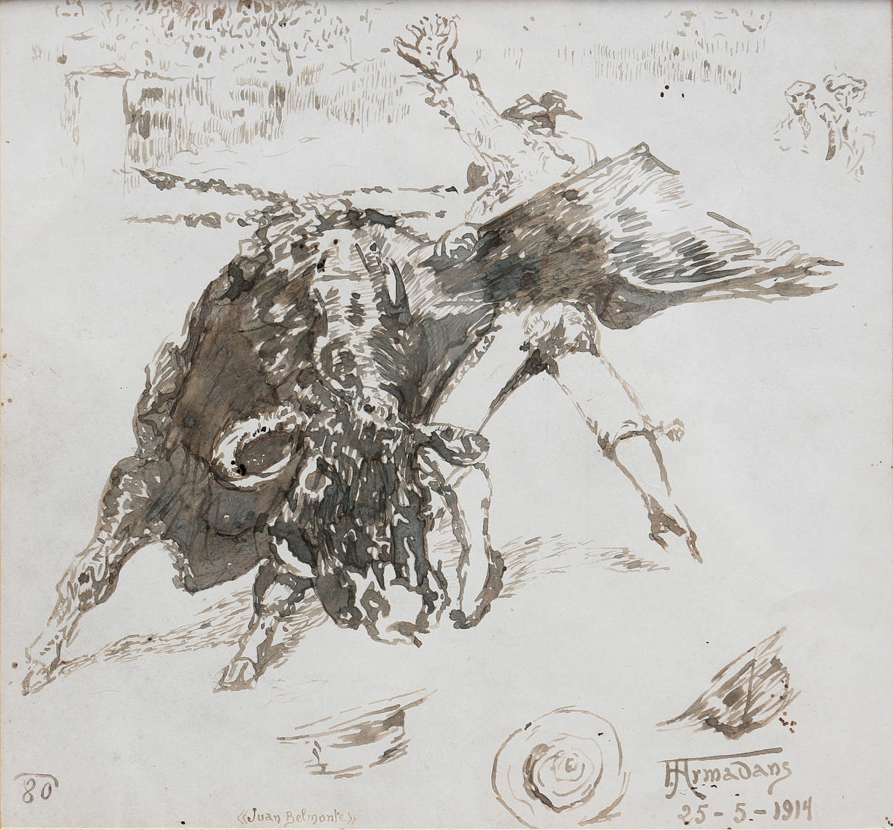 F. ARMADANS. "Juan Belmonte".