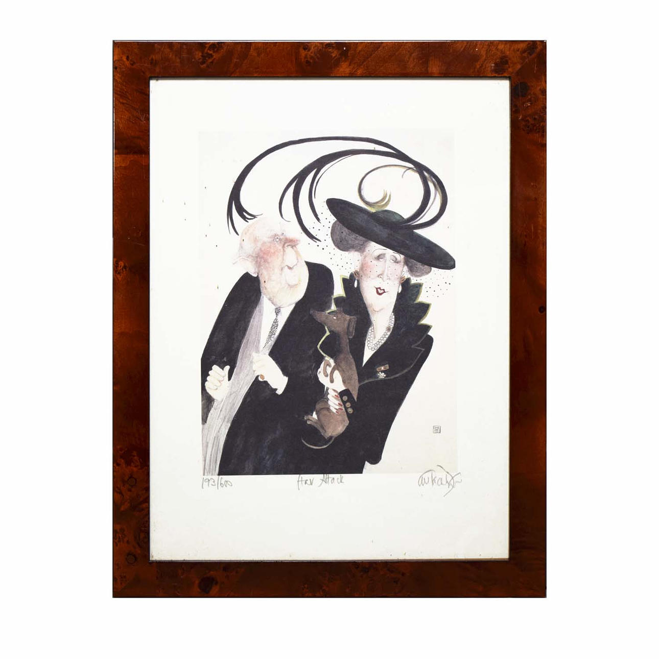 SUE MACARTNEY SNAPE (B. 1957). HAT ATTACK.