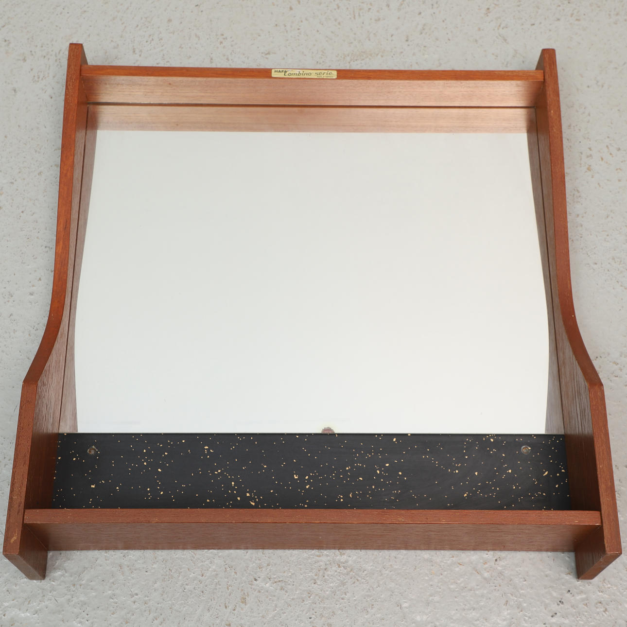 BADRUMSSPEGEL, teak, "Combino", för Hafa, 1960-tal.