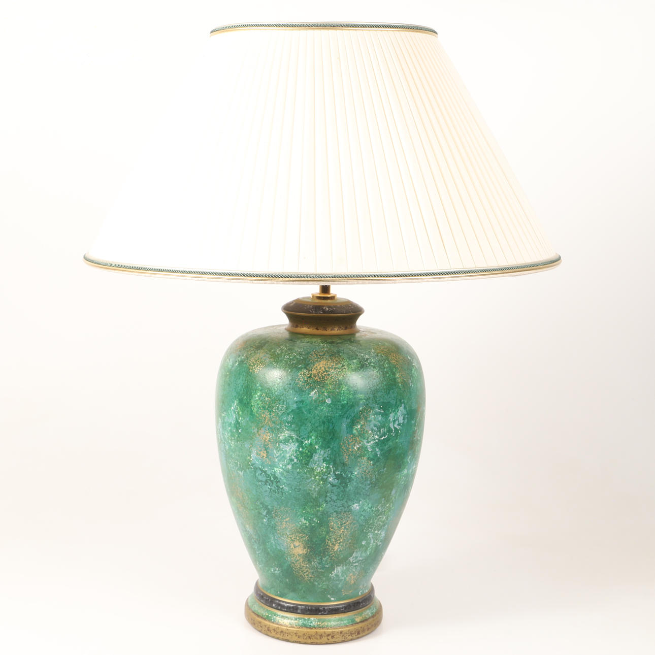 TABLE LAMP, ceramic, marked Benab.