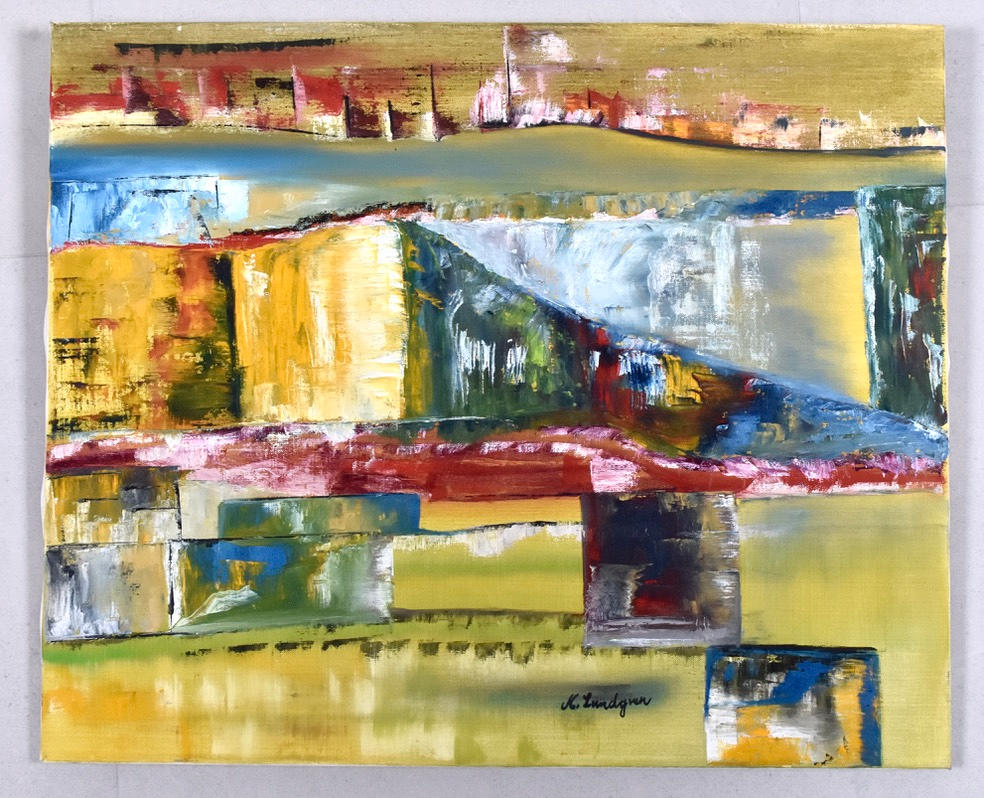 OIDENTIFIERAD KONSTNÄR. Oil on canvas.