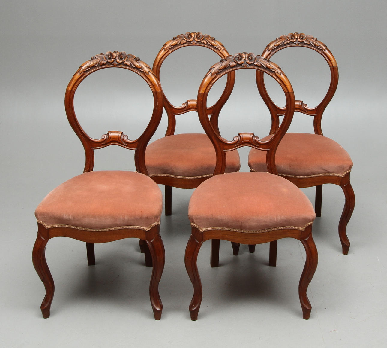 STOLAR, 4 st, nyrokoko, omkring 1900.