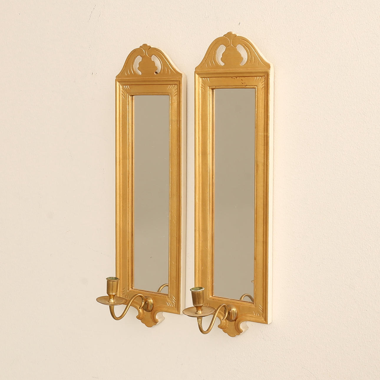 Ein Paar Wandlampen, „Regnaholm“, IKEA.