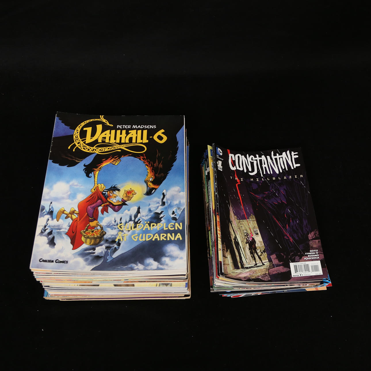 SERIETIDNINGAR, bl.a. DC. Comics, The Hellblazer.