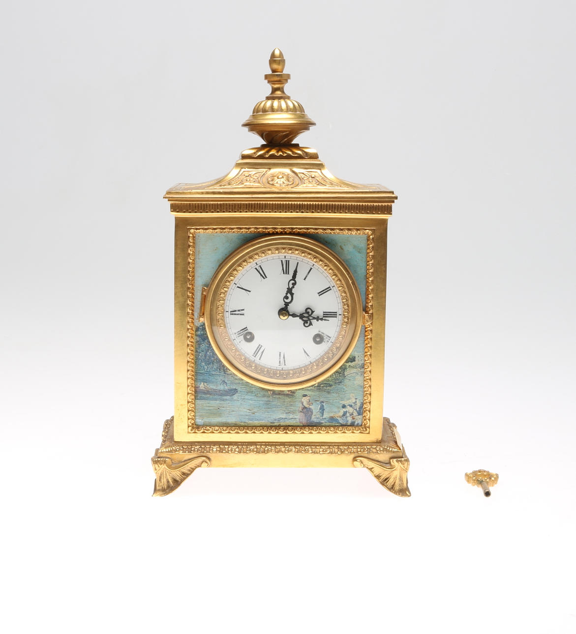 BORDSPENDYL, mässing, 1900-tal.