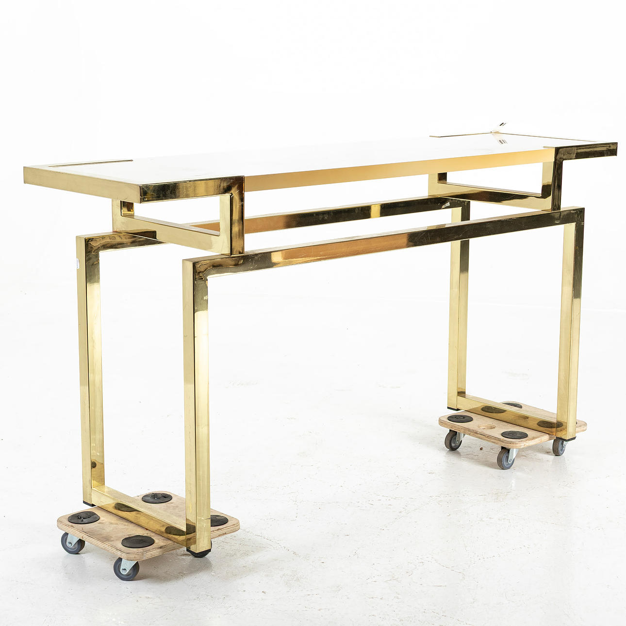 RELIEFTISCH/WANDTISCH, Metallgestell.