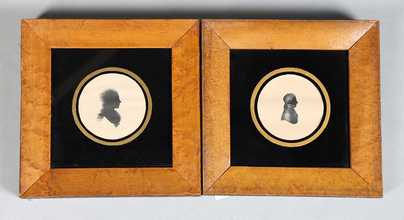 ET PAR GEORGE III SILHUETTER (2).