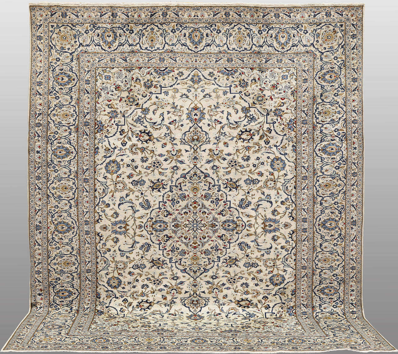 ORIENTTEPPICH. Kerze Keshan Fine, 340 x 250 cm.