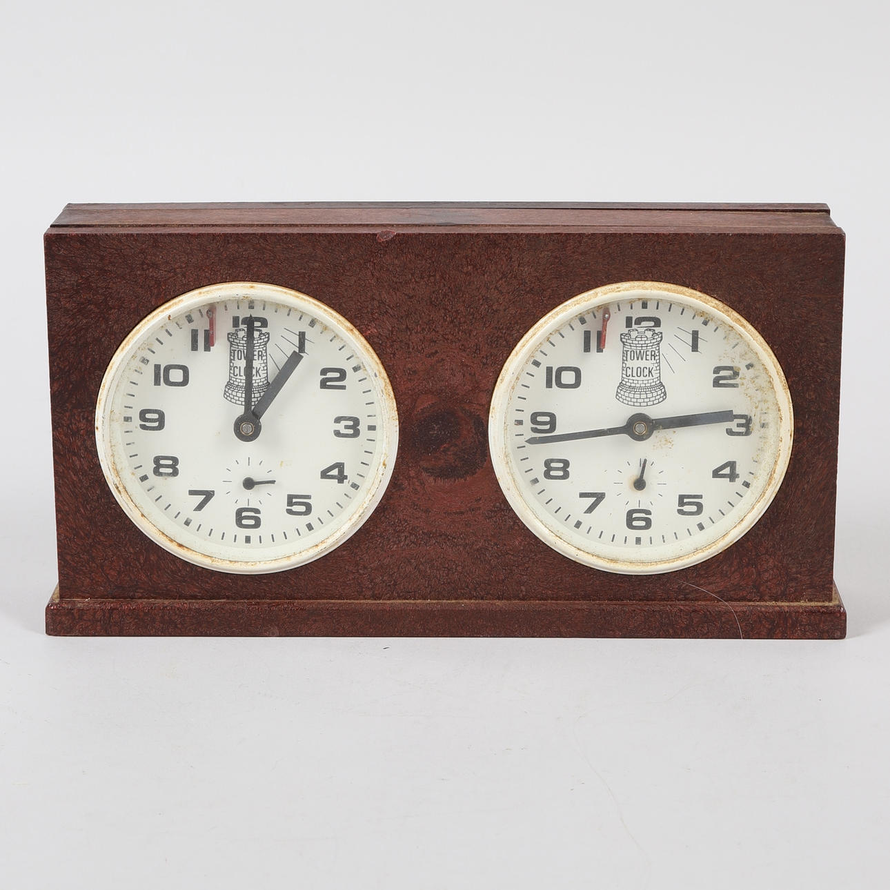 A wooden chess clock, Tower clock, 20th century.