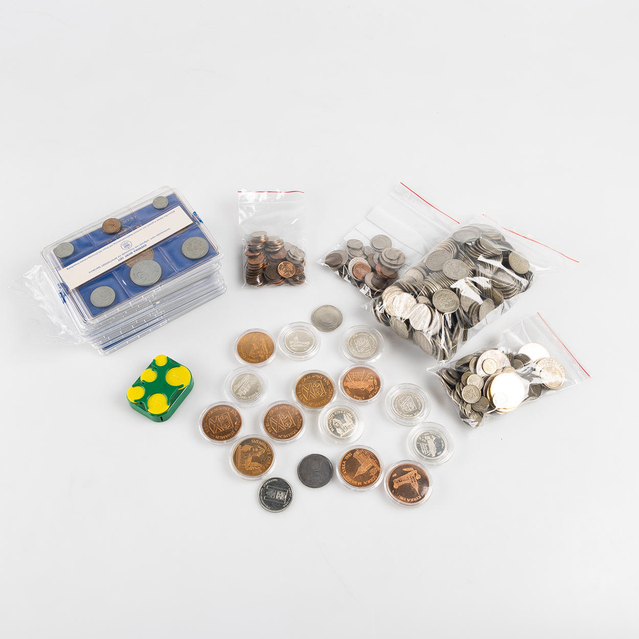 SAMMLUNG SCHWEDISCHE MÜNZEN, SILBER, mm.