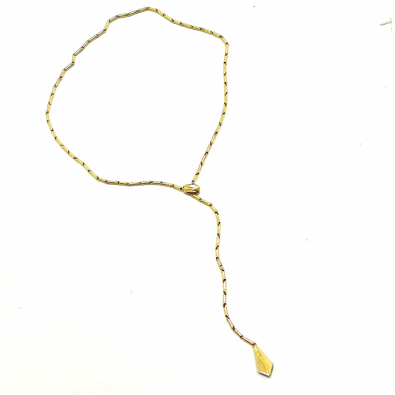 CHIMENTO 18CT GOLD FANCY LINK NECKCHAIN.