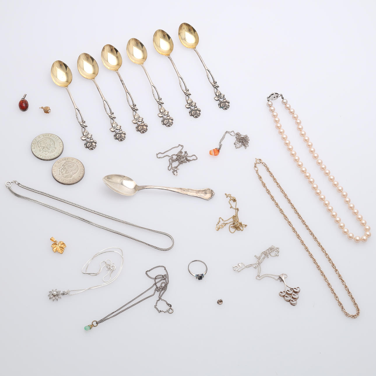 JOYAS, MONEDAS, CUCHARAS, plata, etc.