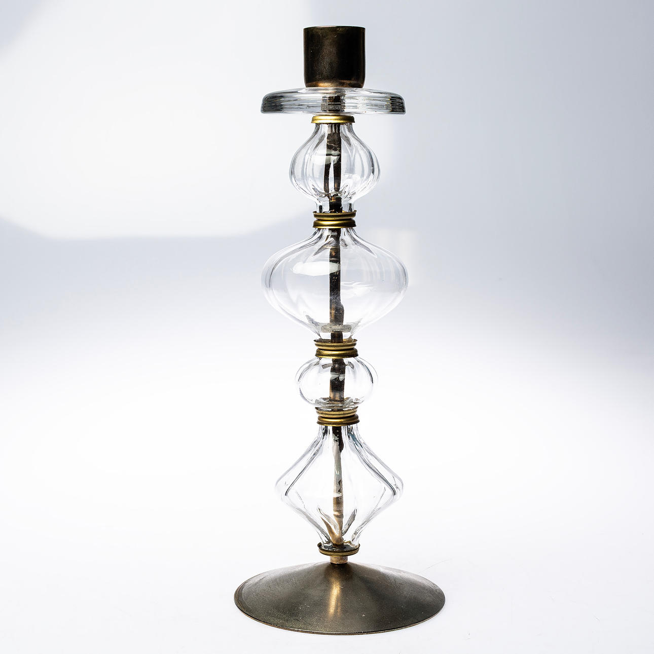 ERIK HÖGLUND. Candlestick, Boda Smide.