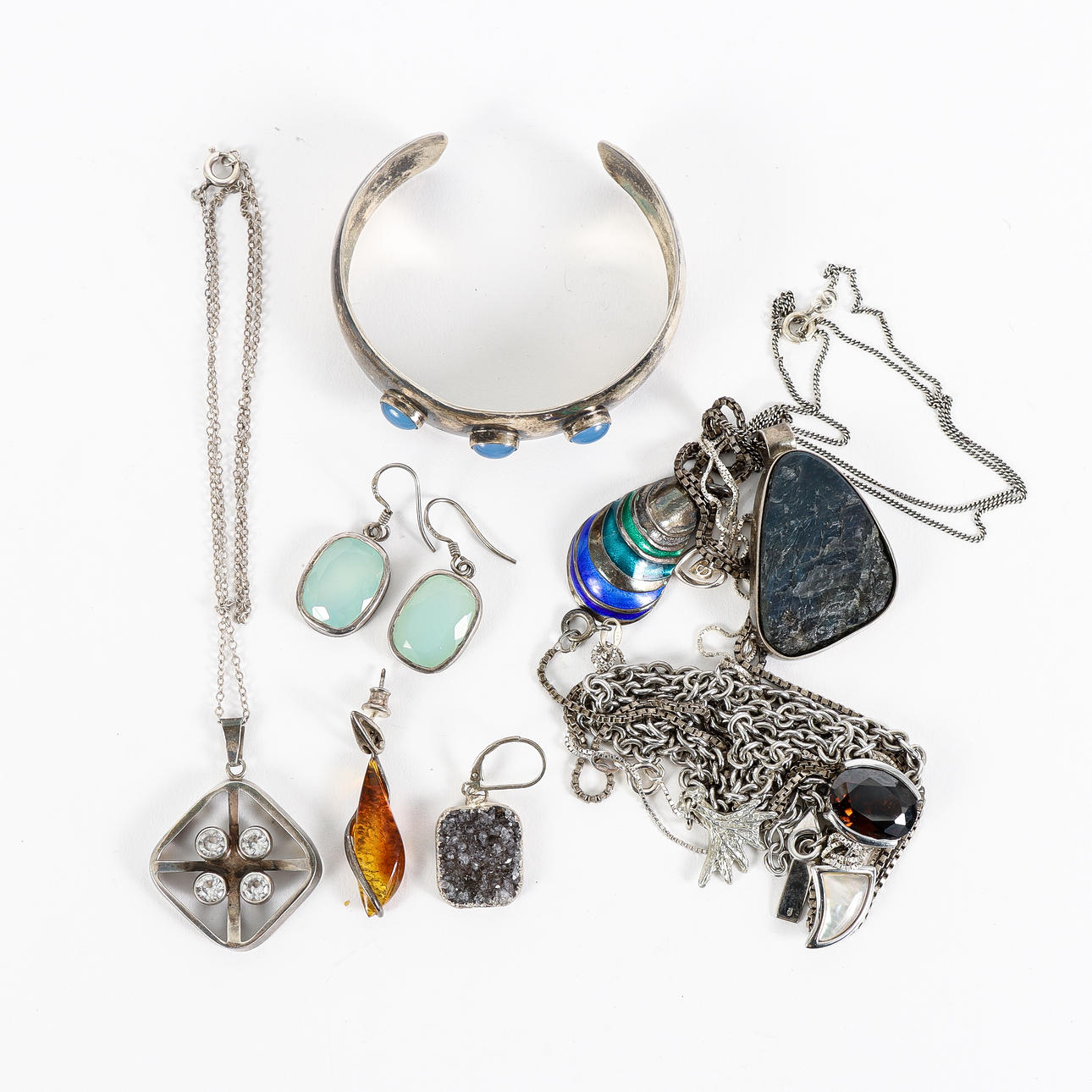 SILVER JEWELRY.
