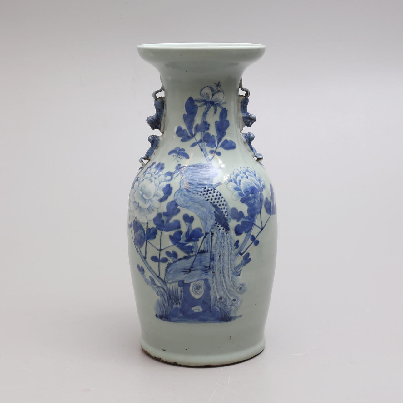 Floor vase, porcelain, China.