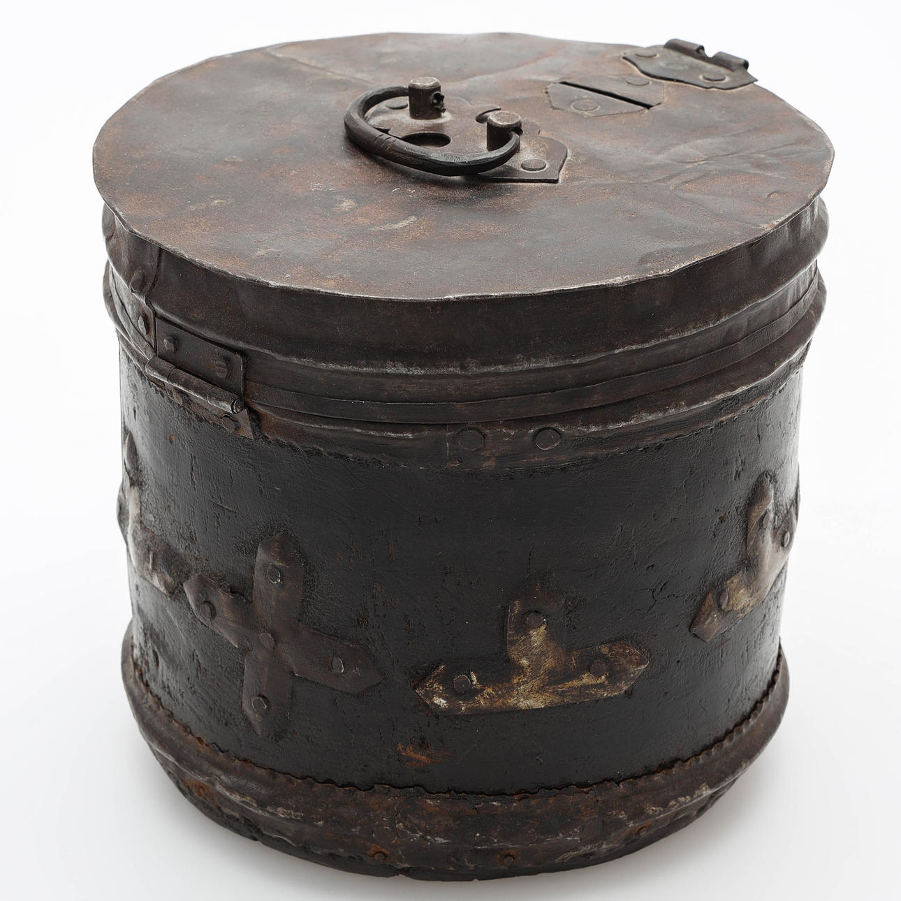 SAMLERKASSE/SPAREGRIS, metal, 20. årh.