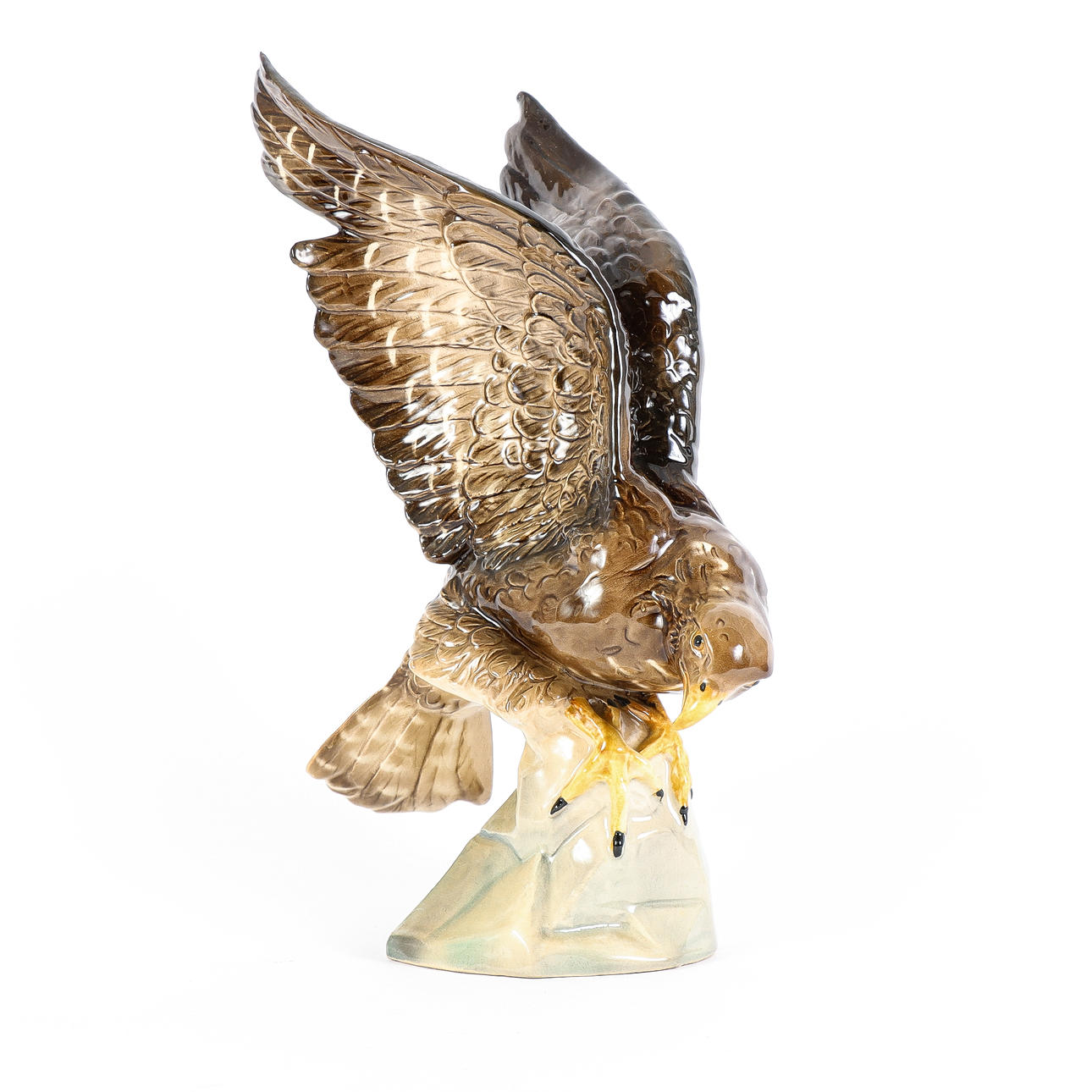 FIGURINE Eagle, porcelain.