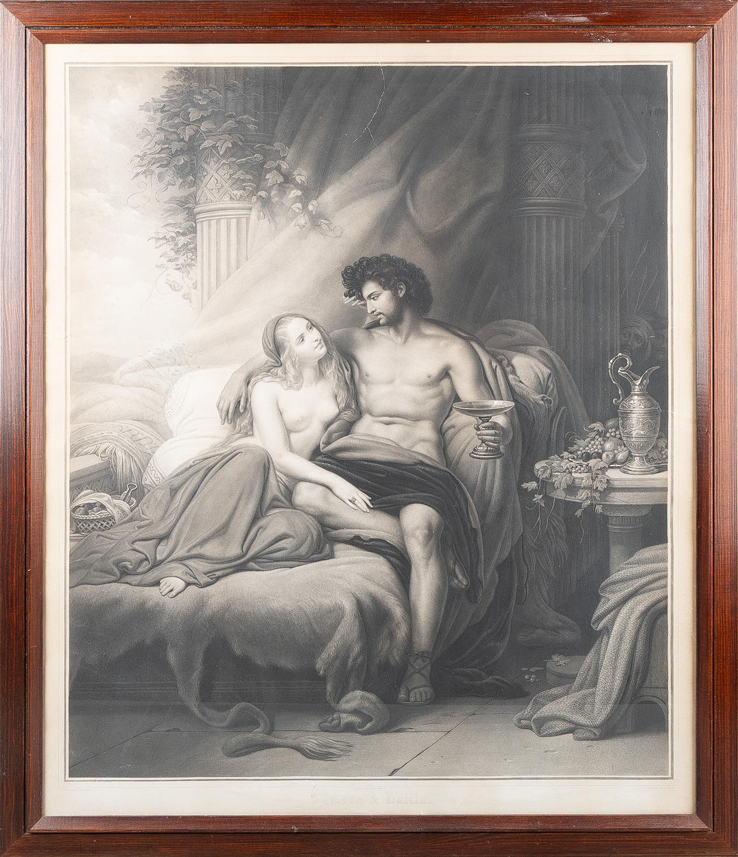 GRAPHIC SHEET “Samson & Dalila” - CHARITY.