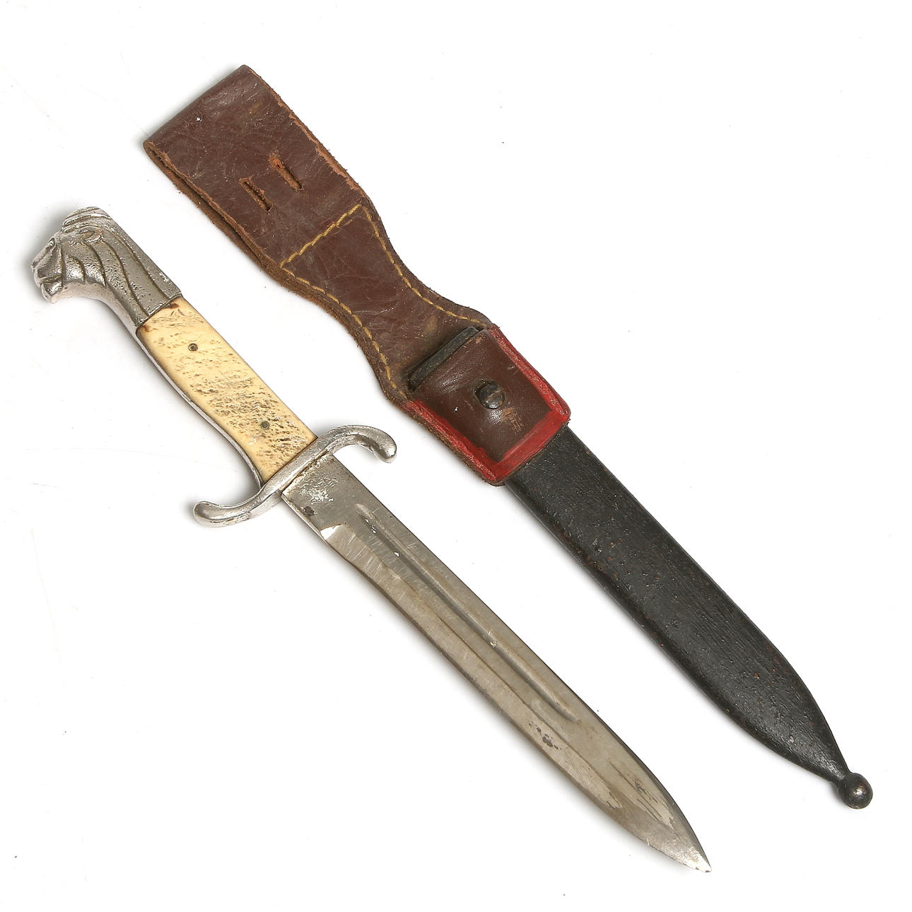 KNIV, "Svenska permissionsbajonetten", FMM Mora. Tidigt 1900-tal.