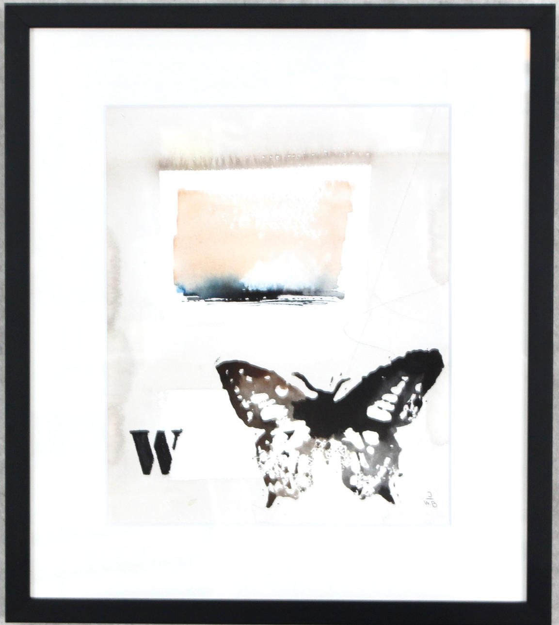 OIDENTIFIERAD KONSTNÄR. Watercolor.