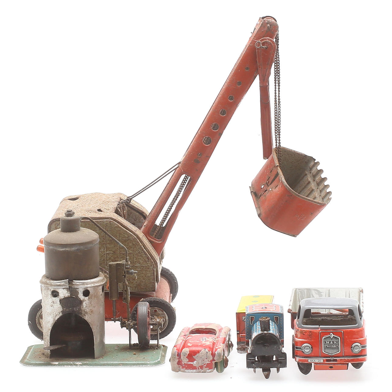 LEKSAKER, 6 delar, 1900-tal.