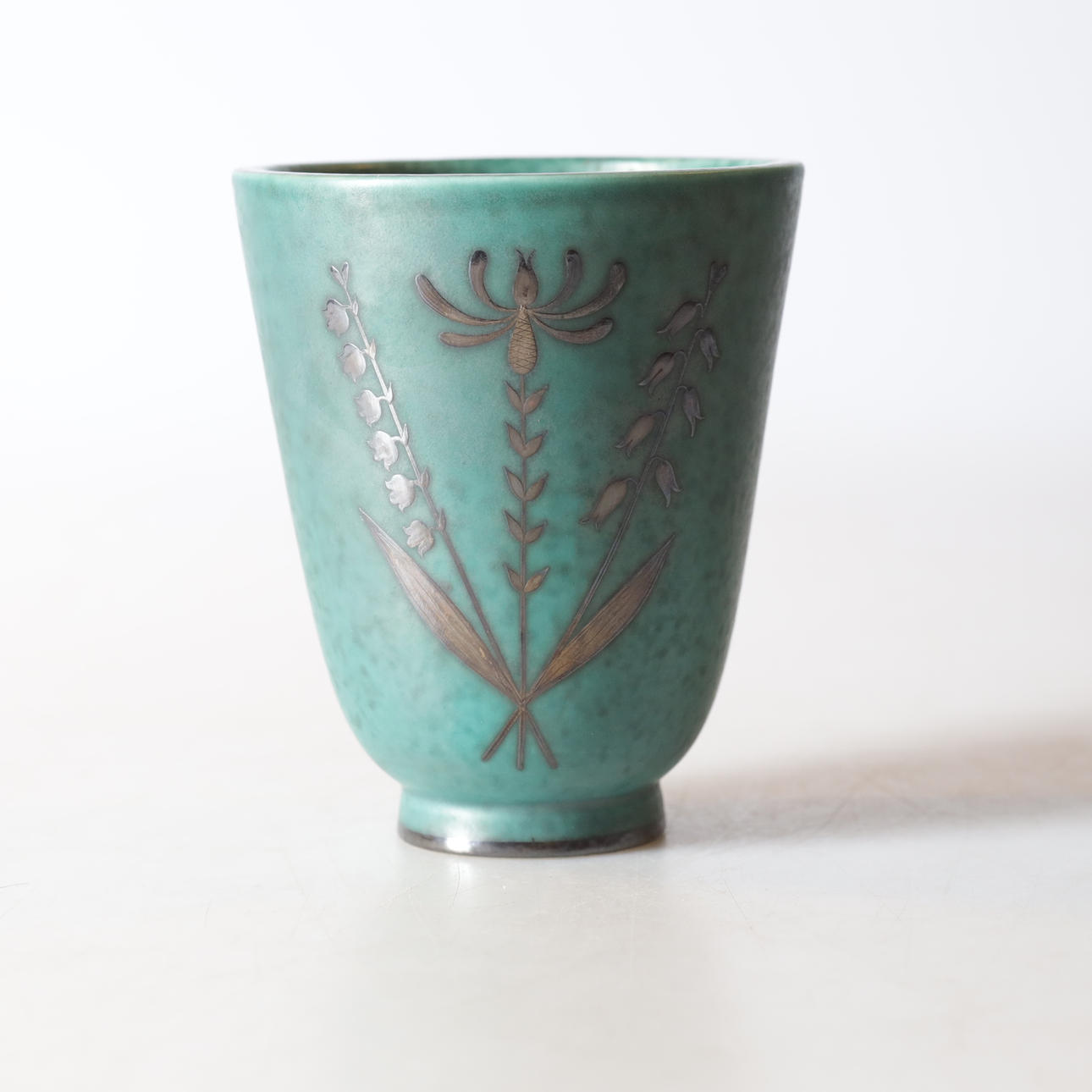 WILHELM KÅGE. jarrón, gres, «Argenta», Gustavsberg.