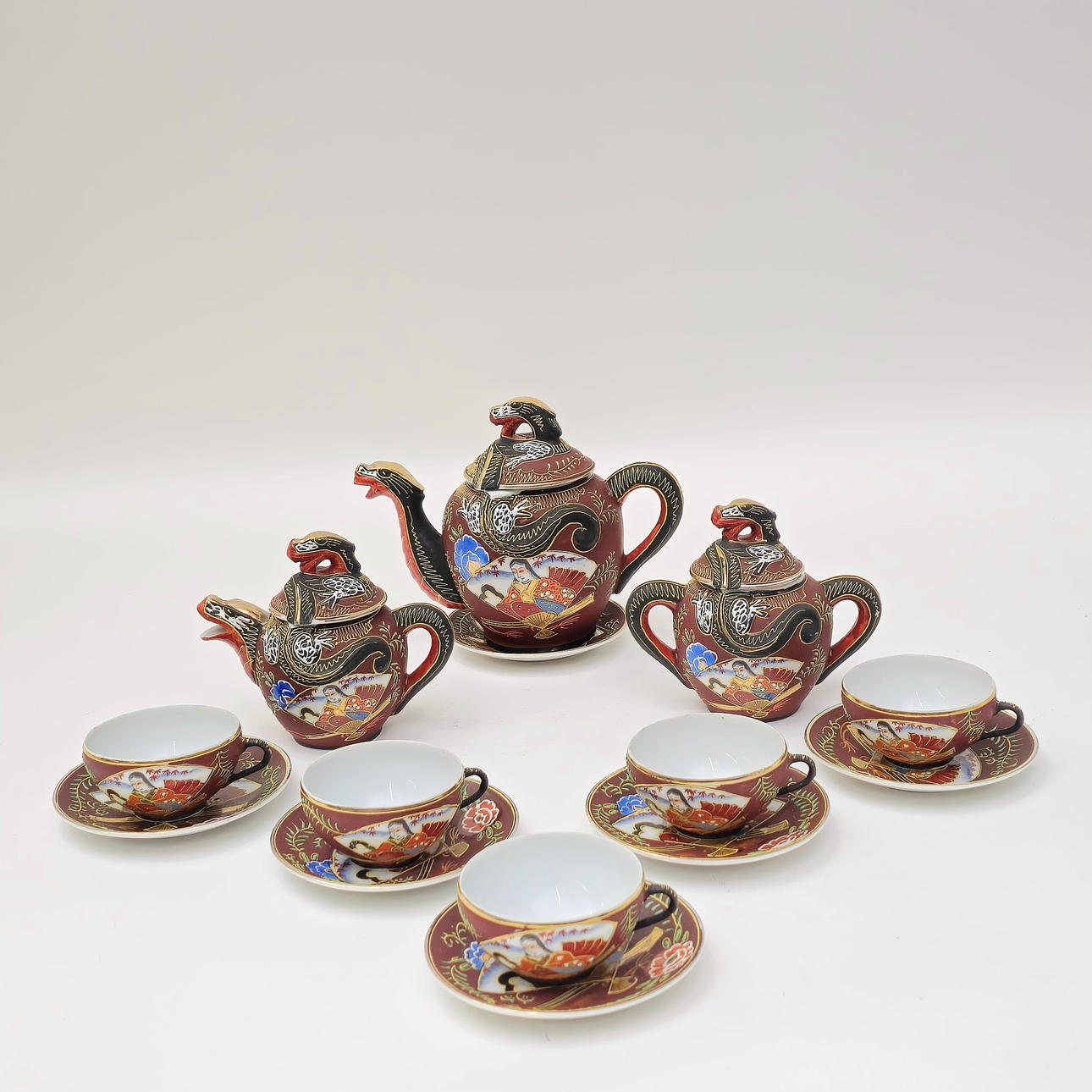 SATSUMA KAFFESÆT. 5 TJENESTER.