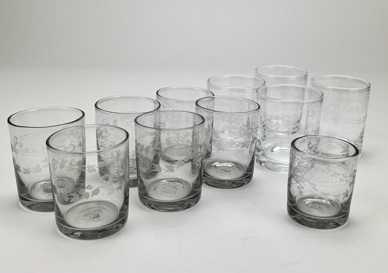 Briller, 6+4+1 „Antique“, Reijmyre.