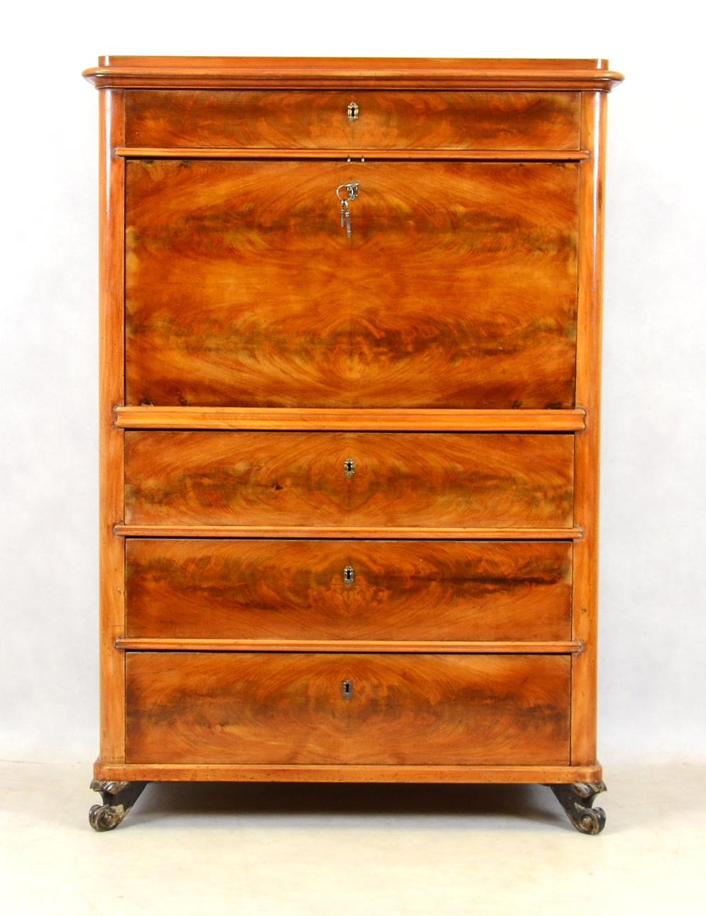 CHIFFONJÉ, mahogny, 1800-talets andra hälft.